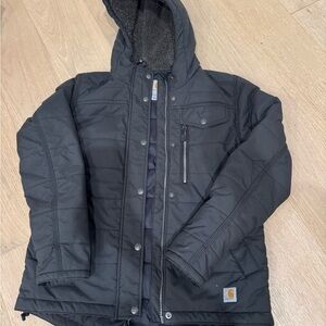 Carhartt Black Hooded Jacket